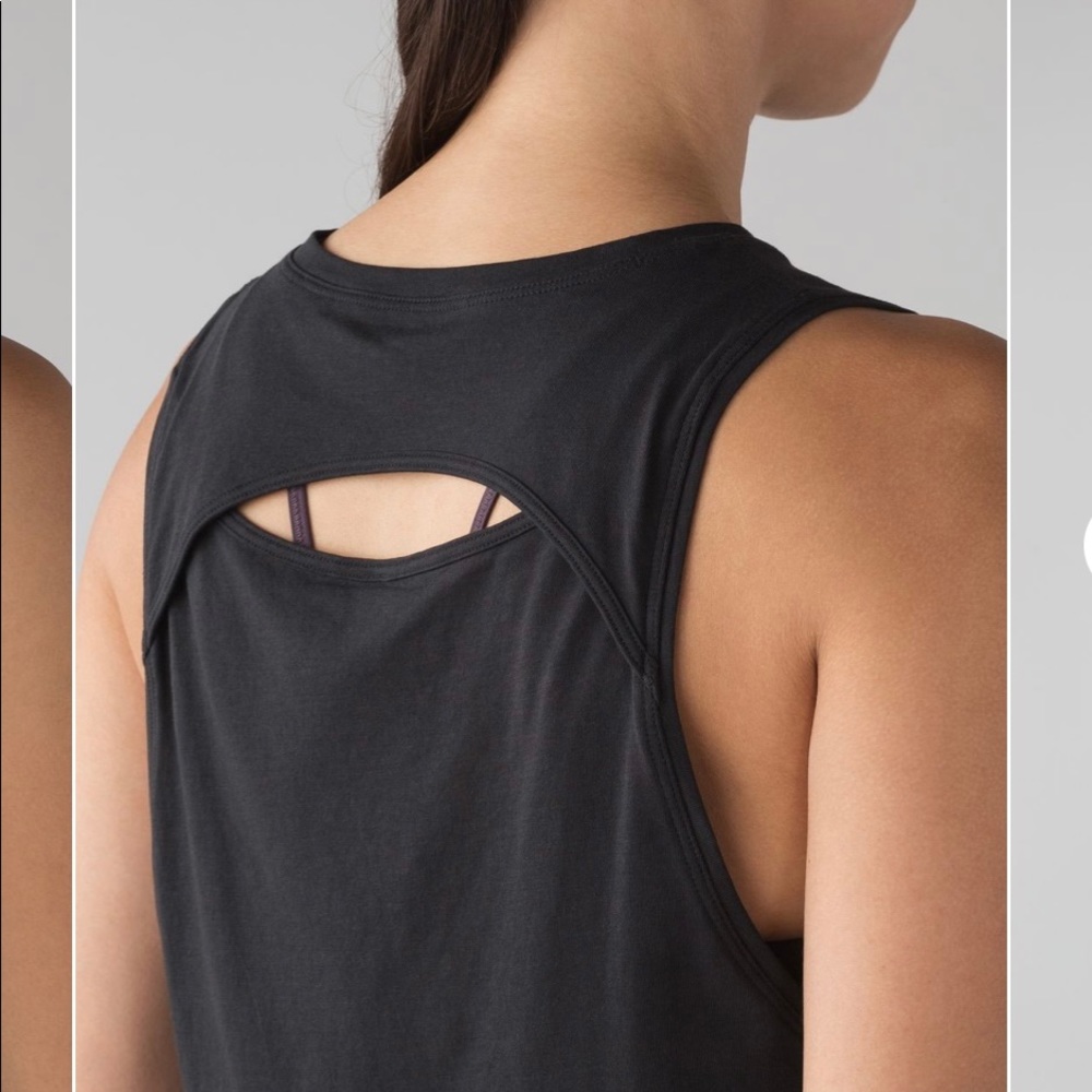 lululemon cut back crop tank 10 nwt